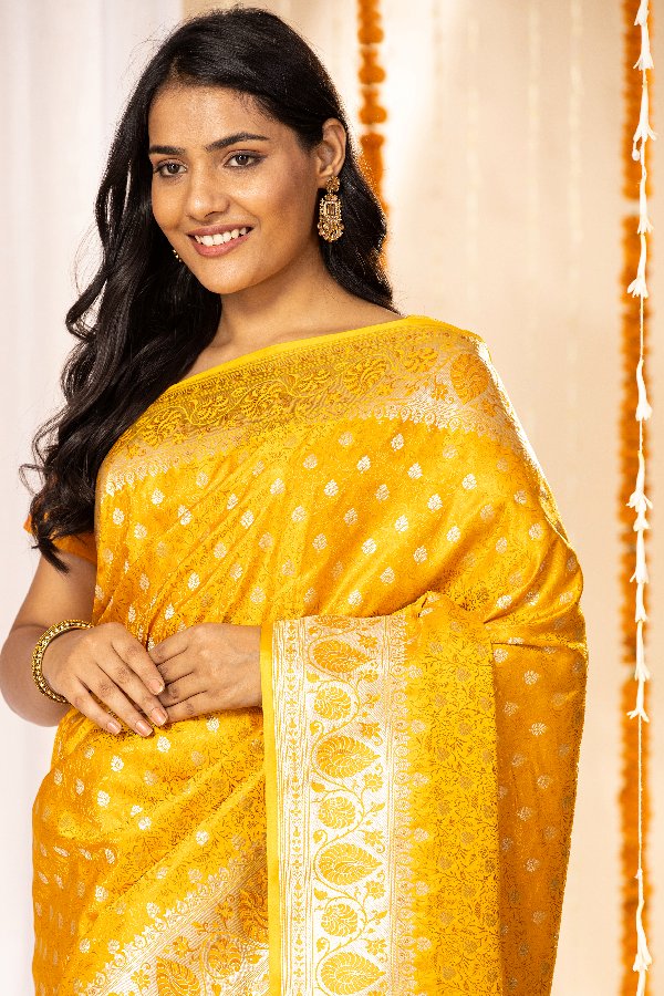yellow outfits for haldi